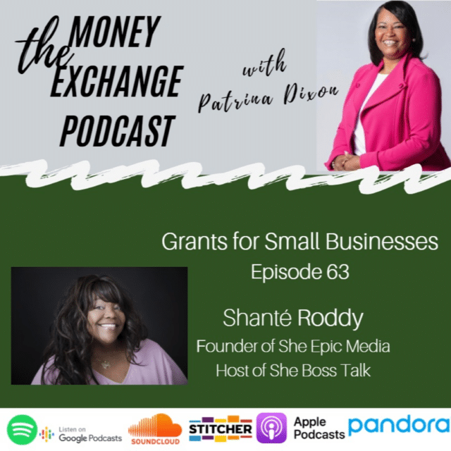 Grants for Small Businesses with Shante Roddy – Eps 63